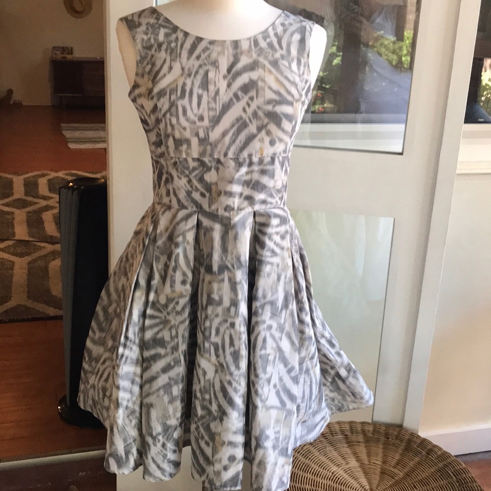 Pink Tartan Illusion Party Dress